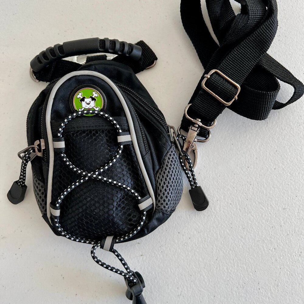 Black Dog Emblem Mini Day Pack: Keep Your Essentials Close By